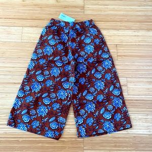 Brand new Wide leg pants for summer Size 8 , Janie and Jack.